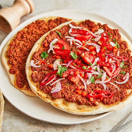 Turkish Lahmacun Pizza