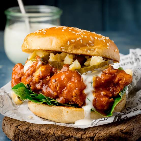 Chicken burger