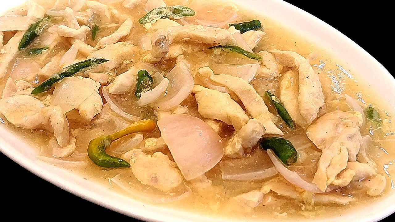Chicken chili onion